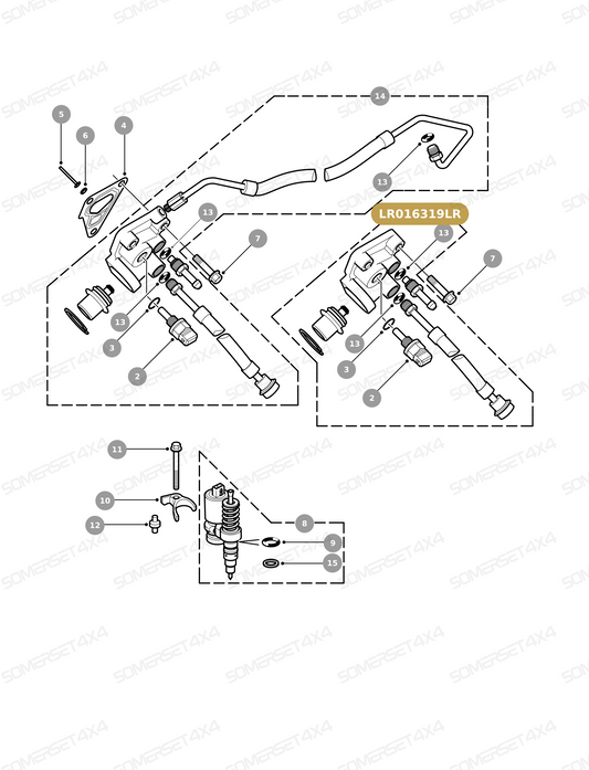 LR016319LR GENUINE LAND ROVER - CONNECTOR
