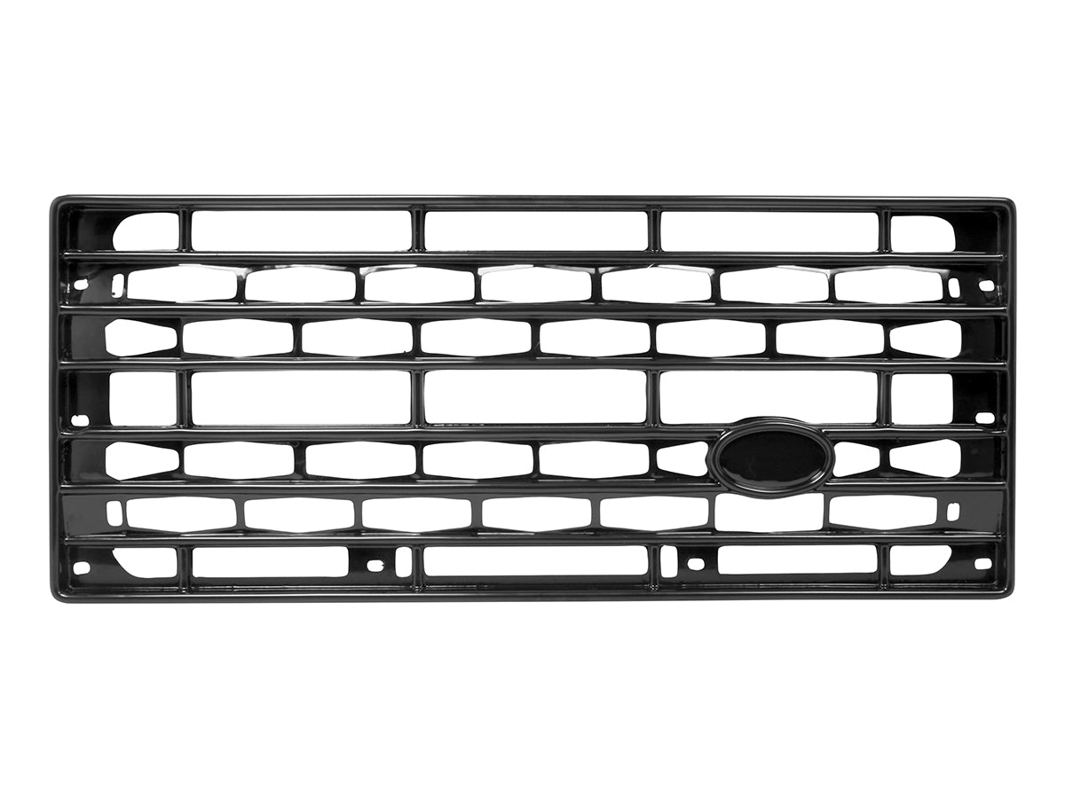 TF282 LAND ROVER - TERRAFIRMA LAND ROVER - Gloss black honeycomb grill for Defenders