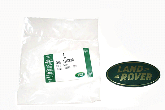 DAG100330LR LAND ROVER - NAME PLATE - PLASTIC