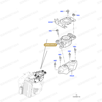 LR061456LR GENUINE LAND ROVER - HOUSING - TRANSMISSION EXTENSION