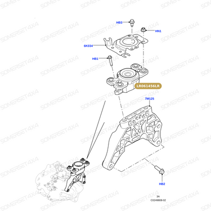LR061456LR GENUINE LAND ROVER - HOUSING - TRANSMISSION EXTENSION