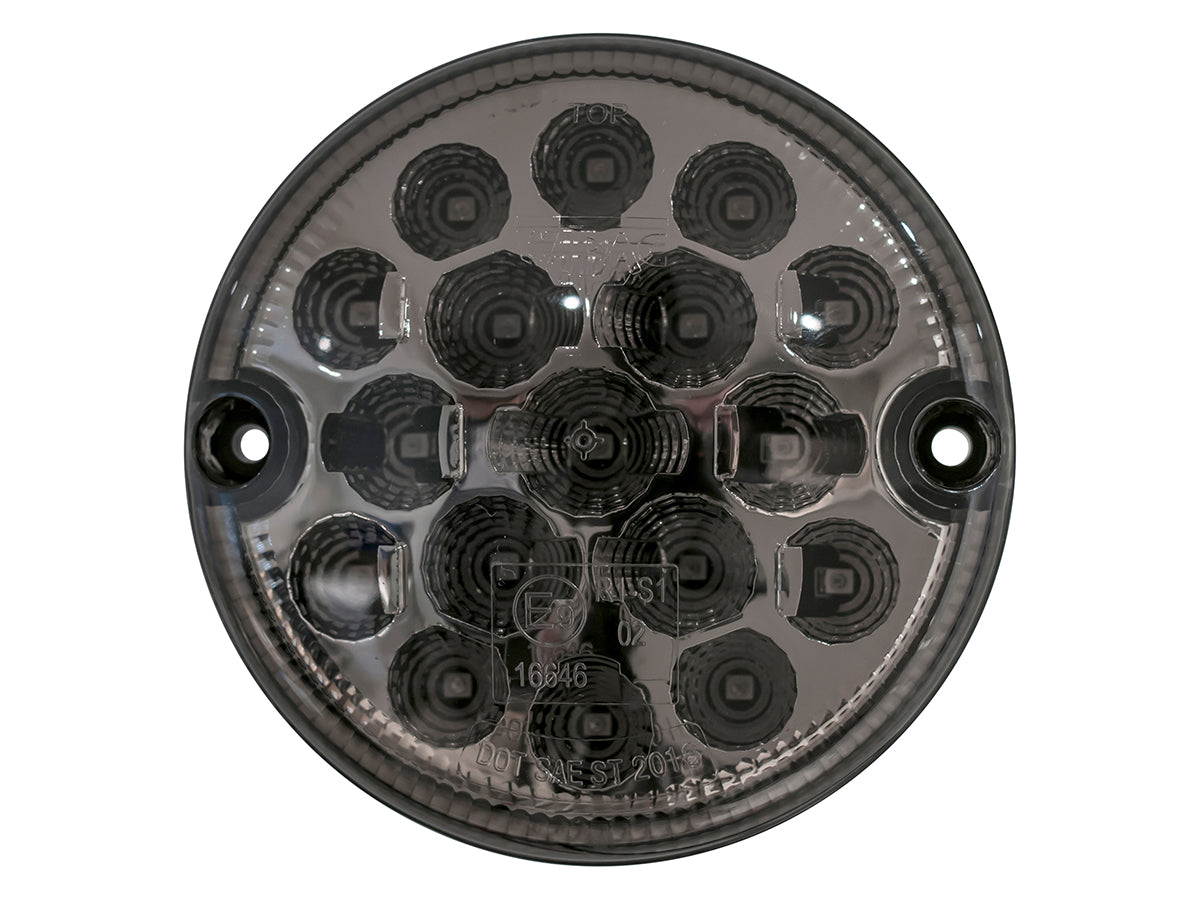 AMR6526LEDSM LAND ROVER - 95mm smoked LED stop tail light for Defenders