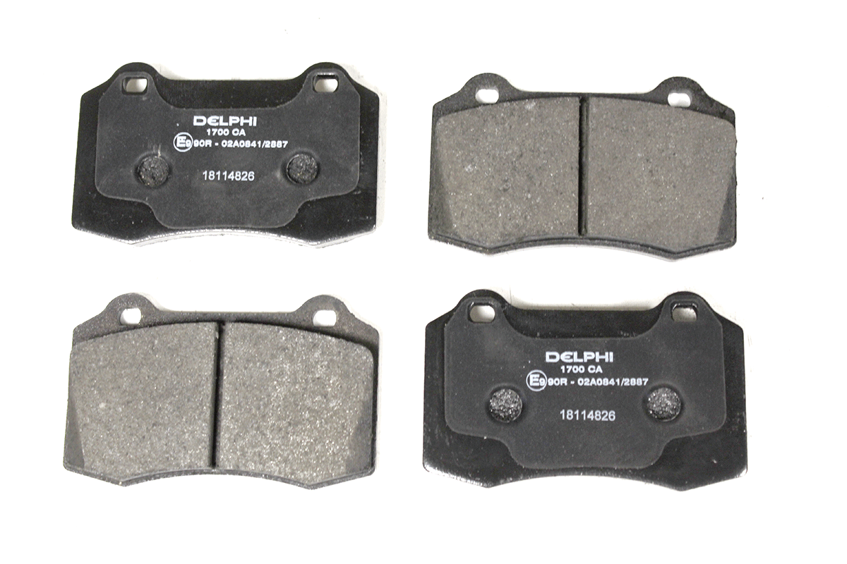 C2C24016-D JAGUAR - BRAKE PAD SET