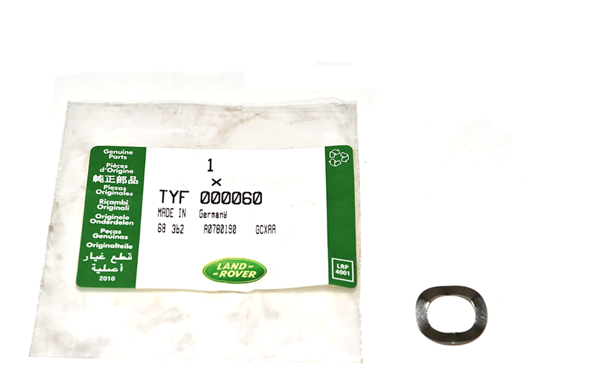 TYF000060LR LAND ROVER - WASHER - SPRING