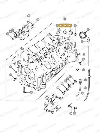 602152LR GENUINE LAND ROVER - PLUG