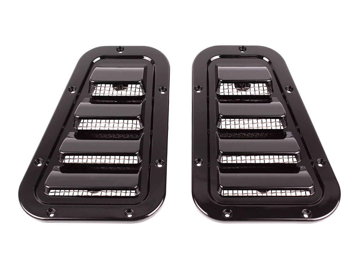 TF272GF LAND ROVER - SPORT WING TOP VENT GRILLES-GLOSS BLK