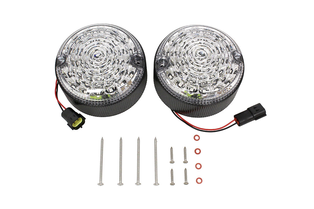TF31064 95MM SCROLLING LED INDICATORS - CLEAR