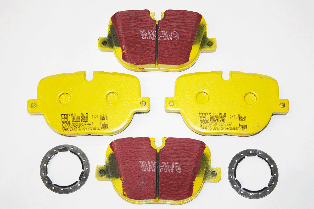 GA4853 LAND ROVER - BRAKE PAD REAR YELLOW STUFF