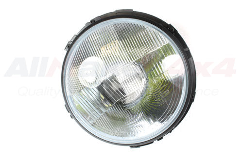 AMR2344 LAND ROVER - HEADLAMP ASSEMBLY - FRONT - RHD - Suitable for All Defenders, Range Rover Classic From WIPAC