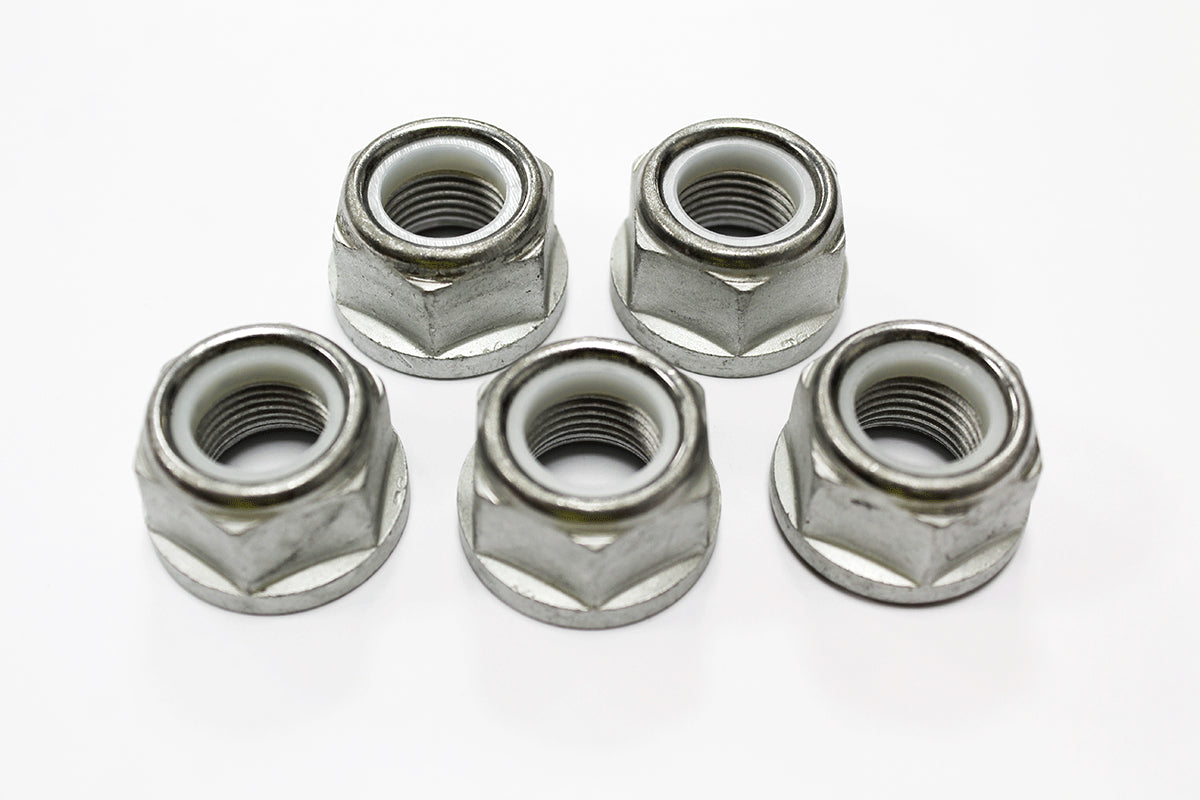 ANR3140 LAND ROVER - NUT - NYLOC - FLANGED - RADIUS ARM - Suitable for Discovery 2, All Defenders & Range Rover P38