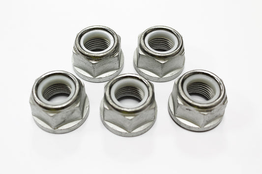 ANR3140 LAND ROVER - NUT - NYLOC - FLANGED - RADIUS ARM - Suitable for Discovery 2, All Defenders & Range Rover P38