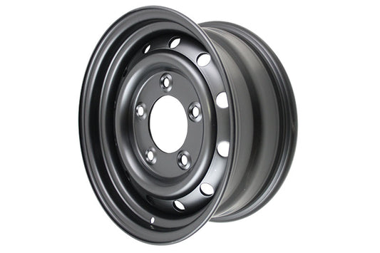 ANR4583PM LAND ROVER - ROAD WHEEL - STEEL - WOLF STYLE - MATT BLACK - DEF