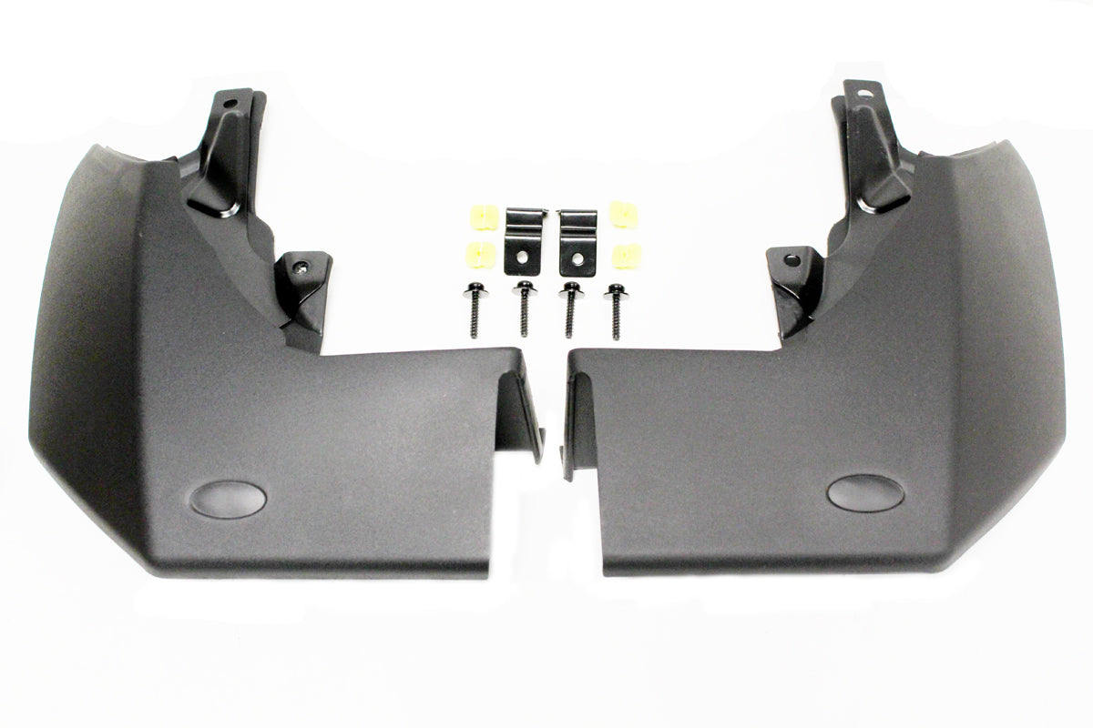 CAT500010PCL LAND ROVER - Pair of unpainted rear mudflaps for Discovery 3&4 (not Australia)
