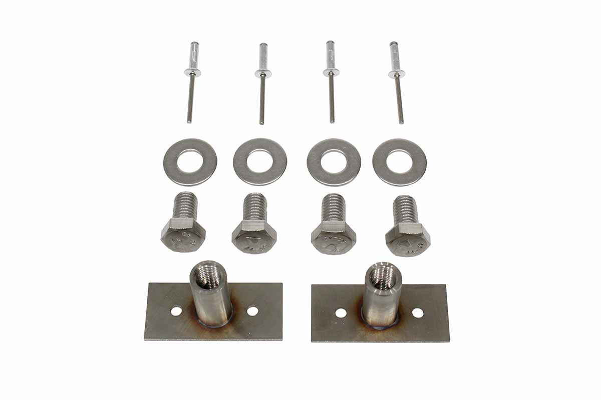 DA1935 LAND ROVER - S/S 2ND ROW SEATBELT FLOOR MOUNTING PAIR