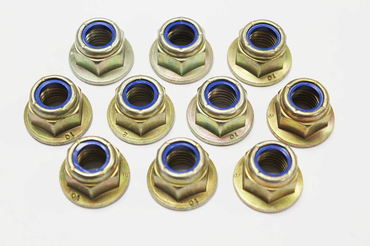 FY112056 LAND ROVER - NUT - REAR RADIUS ARM - HEX NYLOC - 1/2 UNF - Suitable for Defender 2007 Onwards