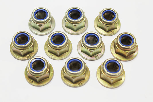FY112056 LAND ROVER - NUT - REAR RADIUS ARM - HEX NYLOC - 1/2 UNF - Suitable for Defender 2007 Onwards