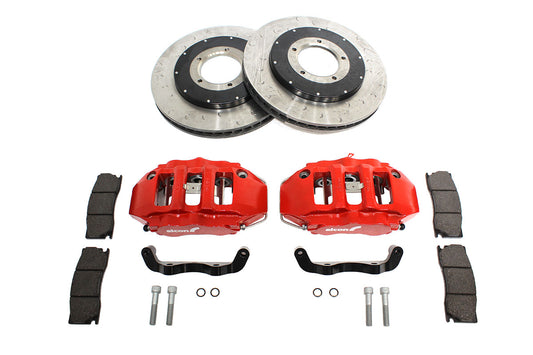 GA2700 LAND ROVER - RED 18" 6 PISTON FRONT KIT From ALCON