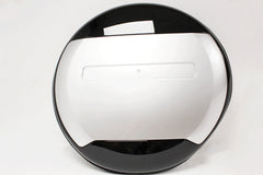 GA2891 LAND ROVER - GLOSS BLACK & SILVER WHEEL COVER
