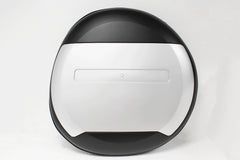 GA2892 LAND ROVER - MATTE BLACK & SILVER WHEEL COVER