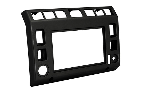 GA2898 LAND ROVER - BLACK TD5 DOUBLE DIN CONSOLE From MUD