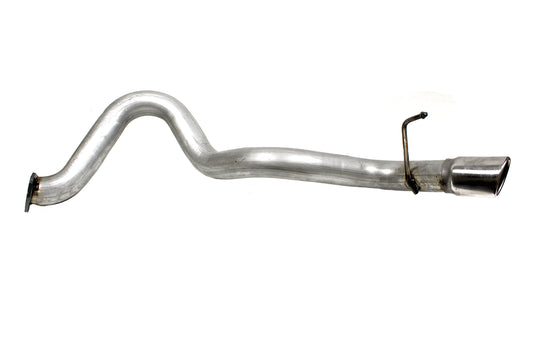 GA568 LAND ROVER - Big Bore 3" straight through tail pipe for Defender 90 1998 on (not AUS)