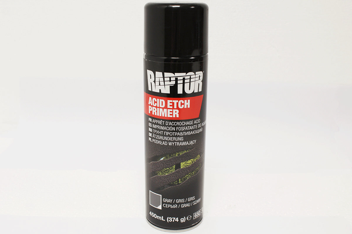 GA6393 LAND ROVER - ACID #8 ACID ETCH PRIMER 450ML AEROSOL From RAPTOR