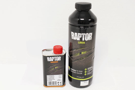 GA6498 LAND ROVER - RAPTOR 750ML KIT TINTABLE (INC HARDENER) From RAPTOR