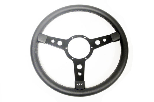 GI005 LAND ROVER - Defender 15 inch 3 spoke black vinyl covered steering wheel