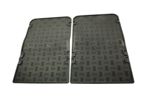 GI058 LAND ROVER - 2nd row moulded floor mats for Defender 110 SW & crew cab