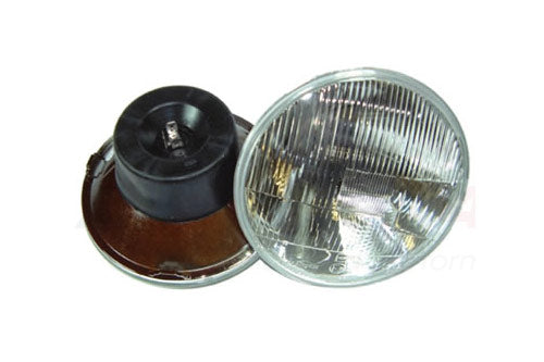 GL006 LAND ROVER - WIPAC 7in Halogen headlamp conversion kit LHD (pair) Series and Defenders