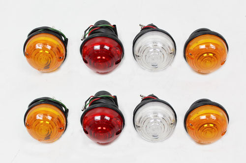 GL1077G LAND ROVER - BASIC COLOURED LIGHT KIT 73MM - SERIES AND DEFENDER UP TO 300 TDI From WIPAC