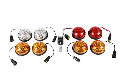GL1192 LAND ROVER - WIPAC LED LIGHT KIT FOR DEFENDER 90/110 AND SERIES 3 From WIPAC