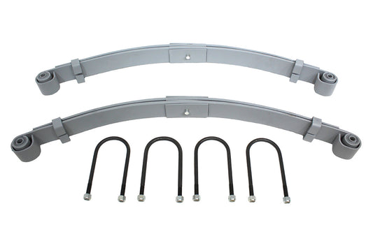 GPB001 LAND ROVER - Pair of Parabolic front springs and U bolts for Series 2 & 3