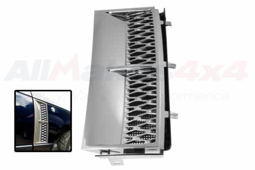 JAK500300LQVC LAND ROVER - CHROME GRILLE AIR INLET RH - RRL322