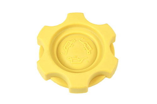 LQC100270L LAND ROVER - CAP - OIL FILLER - YELLOW - Suitable for Discovery 2, Defender 1983-2006 & Freelander 1
