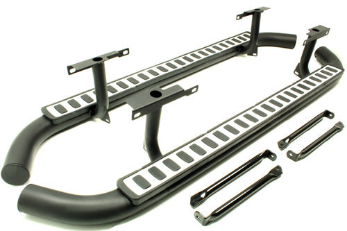LR008375 LAND ROVER - STEP ASSY FIXED SILVER - DEF 110 1998> SILVER