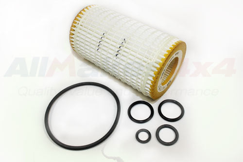 LR022896 LAND ROVER - KIT-ELEMENT+GASKET-OIL 4.4D L322;L405;L494 From MANN AND HUMMEL