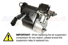 LR023964 LAND ROVER - COMPRESSOR - AIR SUSPENSION - ORIGINAL SPEC - Suitable for Discovery 3, Discovery 4 From DUNLOP