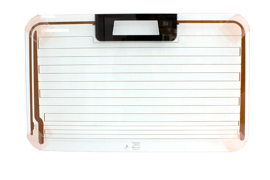 LR042729G LAND ROVER - GLASS - REAR END DOOR - WITH HEATED REAR WINDOW - Suitable for Defender 90 2007 Onwards, Defender 110 2007 Onwards