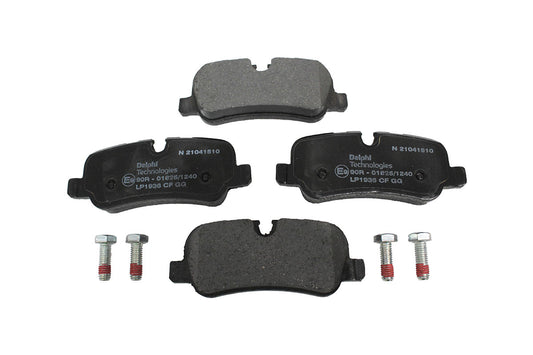 LR139969G LAND ROVER - BRAKE PAD SET FOR REAR BRAKES - LESS SPRINGS - Suitable for Discovery 4, Range Rover 10-12 & Range Rover Sport 10-13 From DELPHI