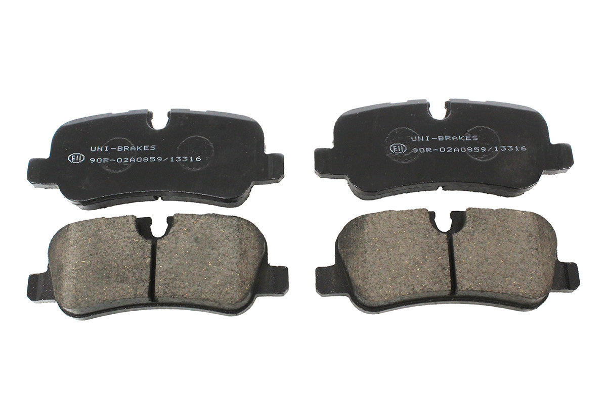 LR139969 LAND ROVER - BRAKE PAD SET FOR REAR BRAKES - AXEL SET WITH SPRINGS - Suitable for Discovery 4, Range Rover 10-12 & Range Rover Sport 10-13 From UNIBRAKES