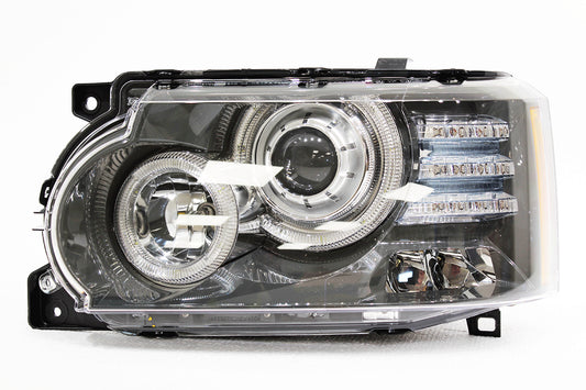 LR143003 LAND ROVER - HEADLAMP ASSEMBLY-LHD-LH (+ADAPTIVE) (+HID) L322 From MARELLI