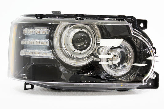 LR143007 LAND ROVER - HEADLAMP ASSEMBLY-RHD-RH (+HID) L322 From MARELLI