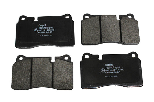 LR148353G LAND ROVER - BRAKE PAD SET FOR FRONT BRAKES - Suitable for Range Rover 02-09, Range Rover Sport 05-09 From DELPHI
