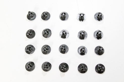 MWC9918PMA LAND ROVER - FASTENER - RIVET TYPE - FRONT TRIM - BLACK - Suitable for All Defenders