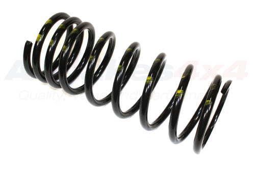 NRC8045 LAND ROVER - SPRING - COIL - LH - NORMAL DUTY - YELLOW PAINT - Suitable for Defender 110 83-06, Defender 110 2007 Onwards