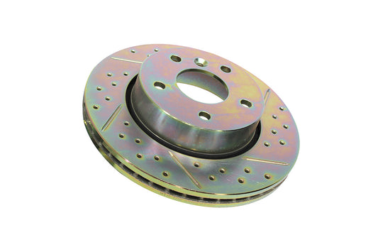 NTC8780CDG LAND ROVER - Front cross drilled and grooved vented brake discs for P38