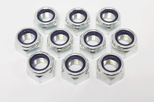 NY114041L LAND ROVER - NUT - NYLOC - FRONT RADIUS ARM - M14 - Suitable for Defender 1983-2006, Range Rover Classic