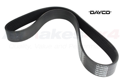 PQS500221D LAND ROVER - DRIVE BELT - AUXILIARY - SECONDARY - 4.4 V8 AJ PET - Suitable for Discovery 3, Range Rover 02-09 & Range Rover Sport 05-09 From DAYCO