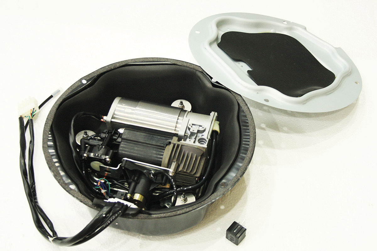 RQL000014 LAND ROVER - COMPRESSOR - SUSPENSION LEVELLING - RR L322 WITH RELAY